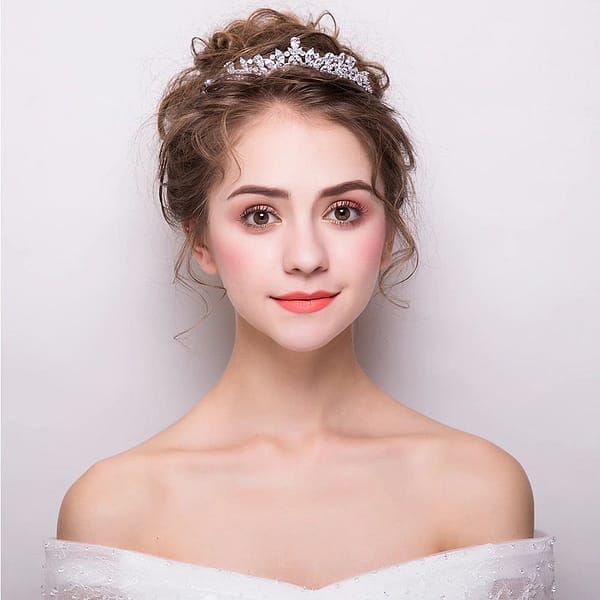 Beautiful Princess Tiara worn by Bride